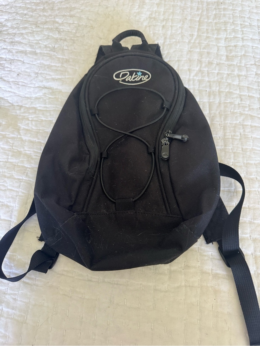 Dakine Black Compact Casual Backpack with Bungee Front